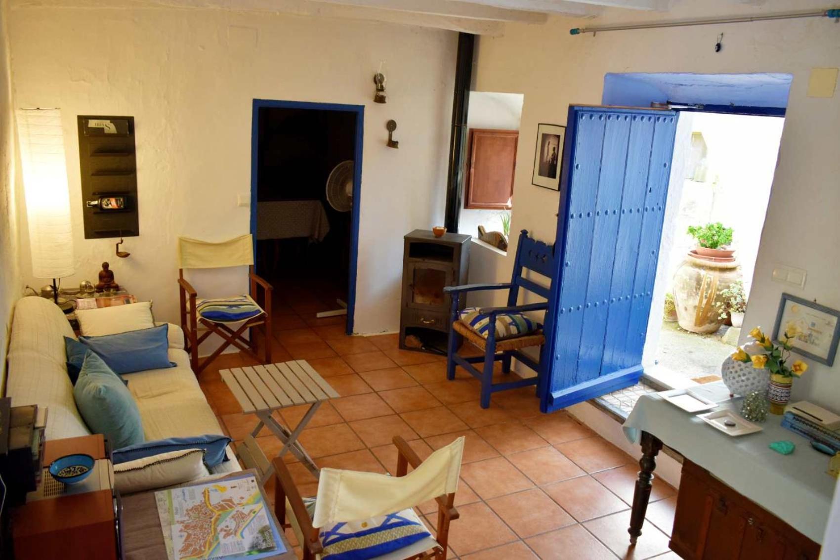 La Casita Azul - Casa Tipica Andaluza Villa Albunol Eksteriør billede
